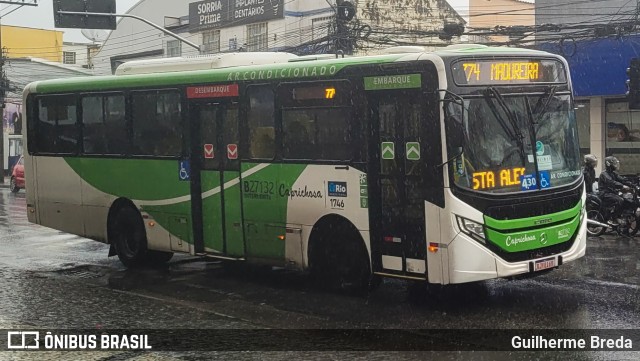 Caprichosa Auto Ônibus B27132 na cidade de Rio de Janeiro, Rio de Janeiro, Brasil, por Guilherme Breda. Número da foto: #12104837.