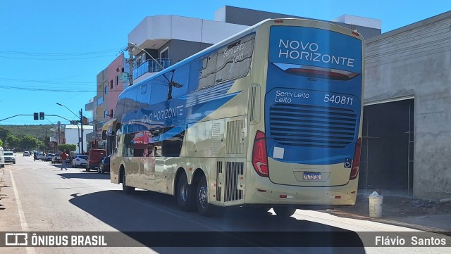 Viação Novo Horizonte 540811 na cidade de Barra da Estiva, Bahia, Brasil, por Flávio  Santos. Número da foto: #12104852.