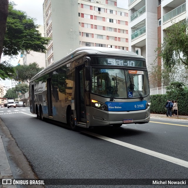 Viação Paratodos > São Jorge > Metropolitana São Paulo > Mobibrasil 6 3165 na cidade de São Paulo, São Paulo, Brasil, por Michel Nowacki. Número da foto: #12106355.