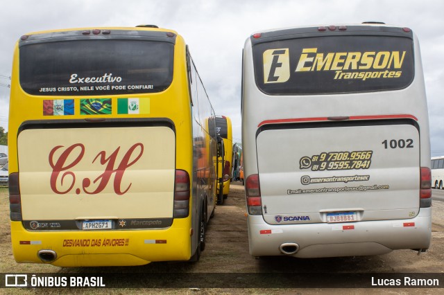 Emerson Transportes 1002 na cidade de Serra Talhada, Pernambuco, Brasil, por Lucas Ramon. Número da foto: #12105652.
