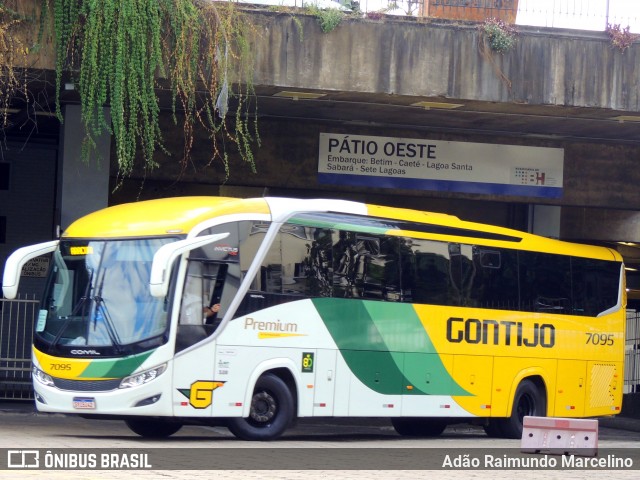 Empresa Gontijo de Transportes 7095 na cidade de Belo Horizonte, Minas Gerais, Brasil, por Adão Raimundo Marcelino. Número da foto: #12108878.
