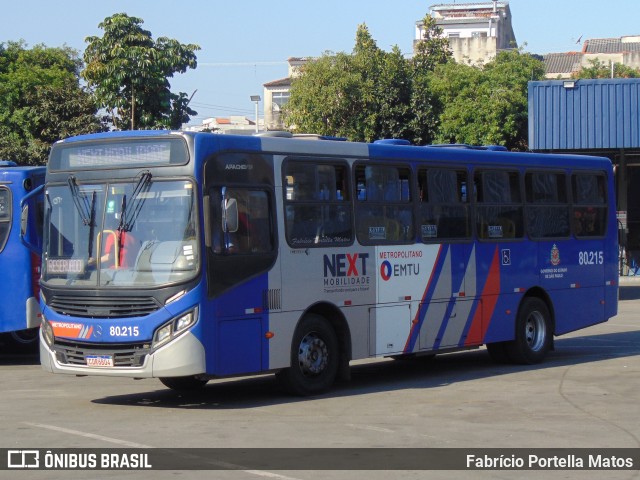 Next Mobilidade - ABC Sistema de Transporte 80.215 na cidade de Santo André, São Paulo, Brasil, por Fabrício Portella Matos. Número da foto: #12107605.