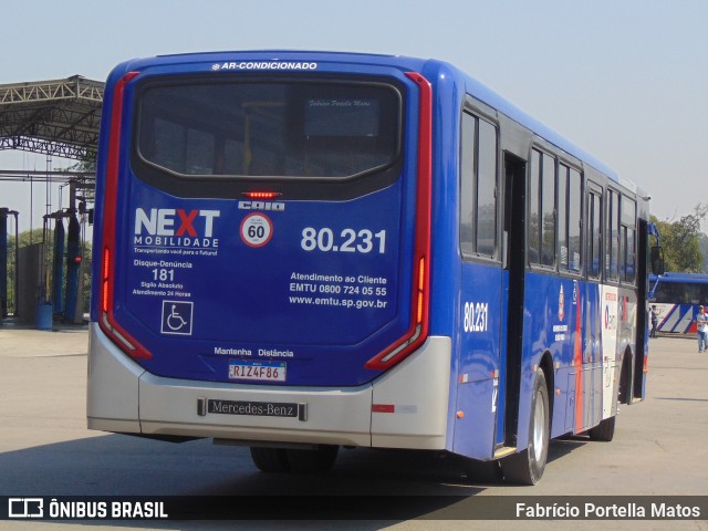 Next Mobilidade - ABC Sistema de Transporte 80.231 na cidade de São Bernardo do Campo, São Paulo, Brasil, por Fabrício Portella Matos. Número da foto: #12107893.