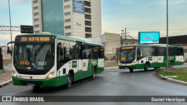 Viação Paraense Cuiabá Transportes 1081 na cidade de Cuiabá, Mato Grosso, Brasil, por Daniel Henrique. Número da foto: #12108771.