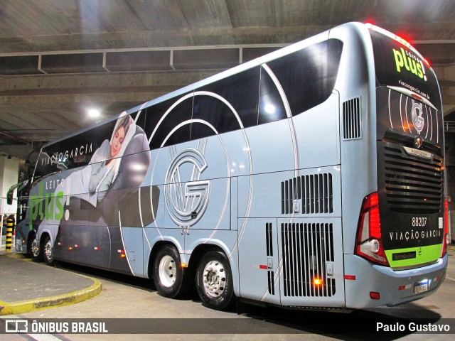 Viação Garcia 88207 na cidade de Campinas, São Paulo, Brasil, por Paulo Gustavo. Número da foto: #12107449.