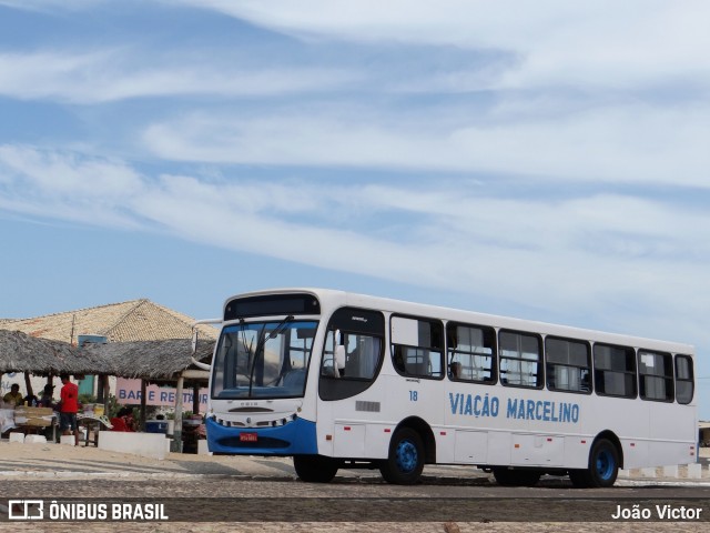 Viação Marcelino 18 na cidade de Parnaíba, Piauí, Brasil, por João Victor. Número da foto: #12108825.