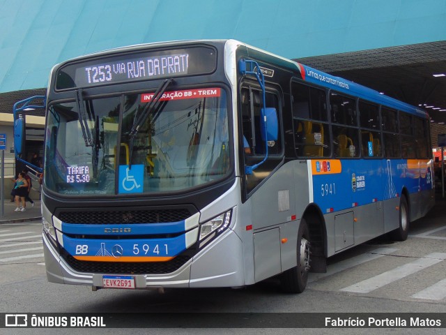 BB Transportes e Turismo 5941 na cidade de Barueri, São Paulo, Brasil, por Fabrício Portella Matos. Número da foto: #12108010.