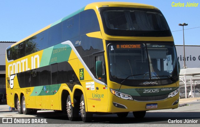 Empresa Gontijo de Transportes 25025 na cidade de Goiânia, Goiás, Brasil, por Carlos Júnior. Número da foto: #12108409.