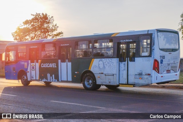 Pioneira Transportes 1105 na cidade de Cascavel, Paraná, Brasil, por Carlos Campos. Número da foto: #12065926.