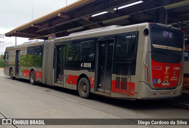 Express Transportes Urbanos Ltda 4 8899 na cidade de São Paulo, São Paulo, Brasil, por Diego Cardoso da Silva. Número da foto: #12066012.