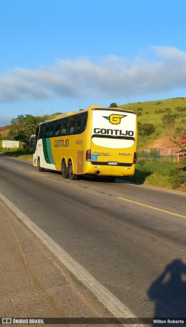 Empresa Gontijo de Transportes 14820 na cidade de Governador Valadares, Minas Gerais, Brasil, por Wilton Roberto. Número da foto: #12068187.