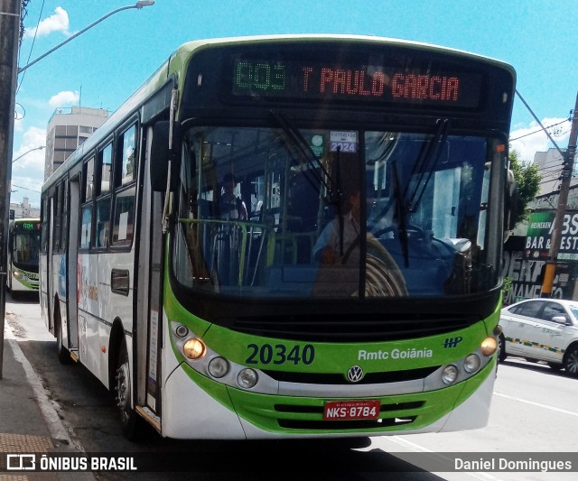 HP Transportes Coletivos 20340 na cidade de Goiânia, Goiás, Brasil, por Daniel Domingues. Número da foto: #12066990.