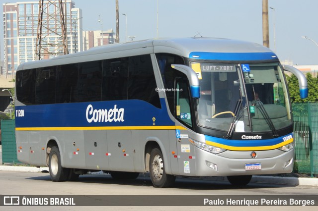 Viação Cometa 11200 na cidade de São Paulo, São Paulo, Brasil, por Paulo Henrique Pereira Borges. Número da foto: #12067837.
