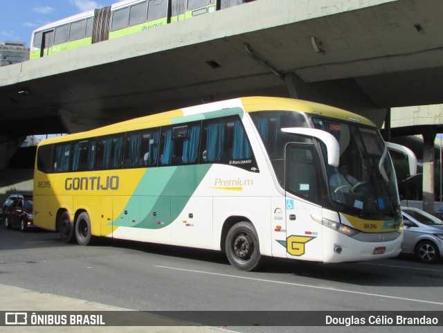Empresa Gontijo de Transportes 18315 na cidade de Belo Horizonte, Minas Gerais, Brasil, por Douglas Célio Brandao. Número da foto: #12066607.