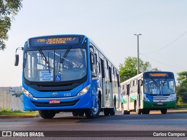 Pioneira Transportes 1105 na cidade de Cascavel, Paraná, Brasil, por Carlos Campos. Número da foto: #12065920.
