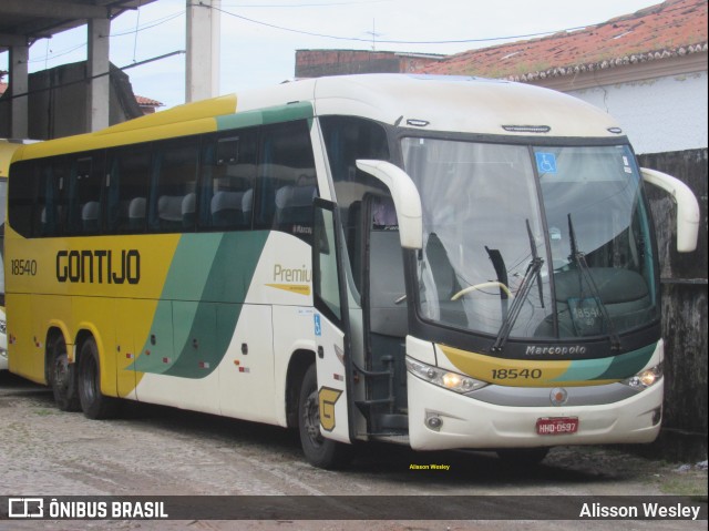 Empresa Gontijo de Transportes 18540 na cidade de Fortaleza, Ceará, Brasil, por Alisson Wesley. Número da foto: #12067149.
