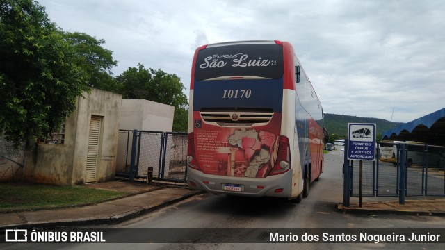 Expresso São Luiz 10170 na cidade de Barreiras, Bahia, Brasil, por Mario dos Santos Nogueira Junior. Número da foto: #12066415.