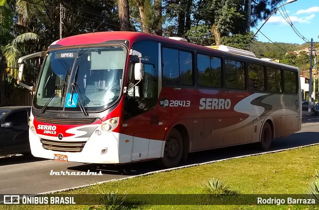 Viação Serro 28413 na cidade de Sabará, Minas Gerais, Brasil, por Rodrigo Barraza. Número da foto: #12067232.