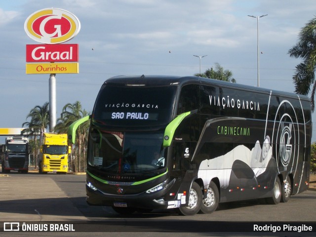 Viação Garcia 86108 na cidade de Ourinhos, São Paulo, Brasil, por Rodrigo Piragibe. Número da foto: #12111588.