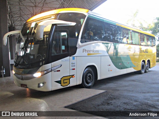 Empresa Gontijo de Transportes 19475 na cidade de Varginha, Minas Gerais, Brasil, por Anderson Filipe. Número da foto: #12111859.