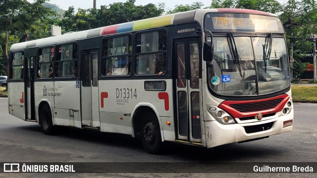 Transportes Barra D13314 na cidade de Rio de Janeiro, Rio de Janeiro, Brasil, por Guilherme Breda. Número da foto: #12109162.