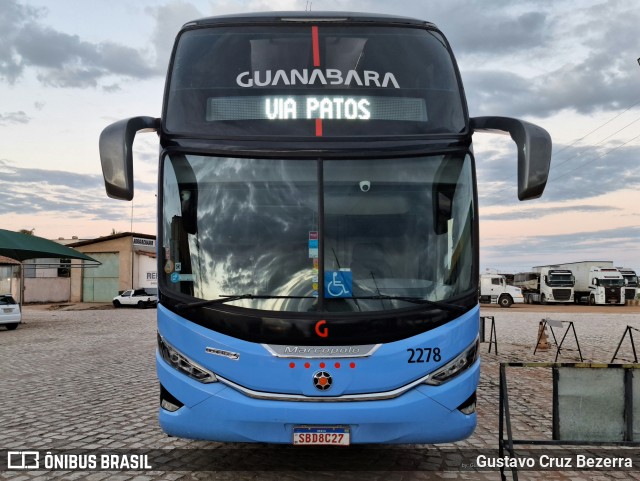 Expresso Guanabara 2278 na cidade de Mossoró, Rio Grande do Norte, Brasil, por Gustavo Cruz Bezerra. Número da foto: #12110447.