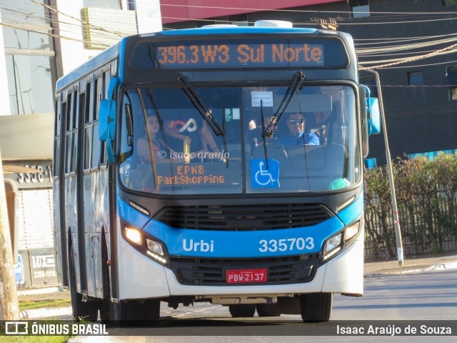 Urbi Mobilidade Urbana 335703 na cidade de Samambaia, Distrito Federal, Brasil, por Isaac Araújo de Souza. Número da foto: #12110890.