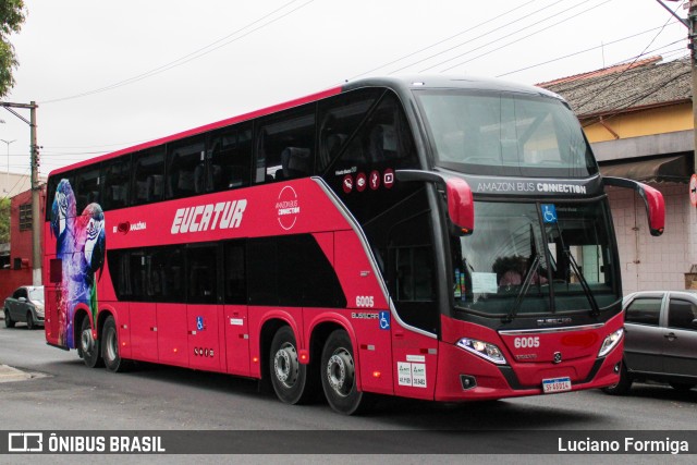 Eucatur - Empresa União Cascavel de Transportes e Turismo 6005 na cidade de São Paulo, São Paulo, Brasil, por Luciano Formiga. Número da foto: #12110574.