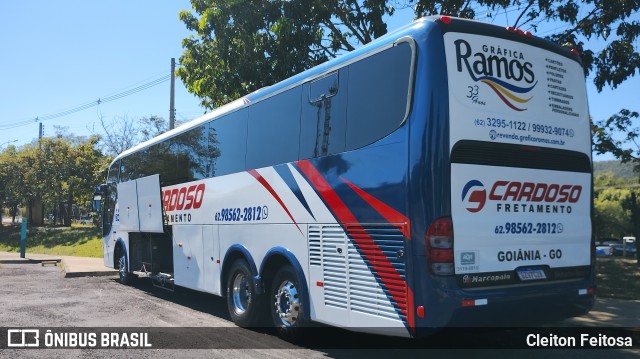Cardoso Transportes e Turismo 27006 na cidade de Rio Quente, Goiás, Brasil, por Cleiton Feitosa. Número da foto: #12110911.