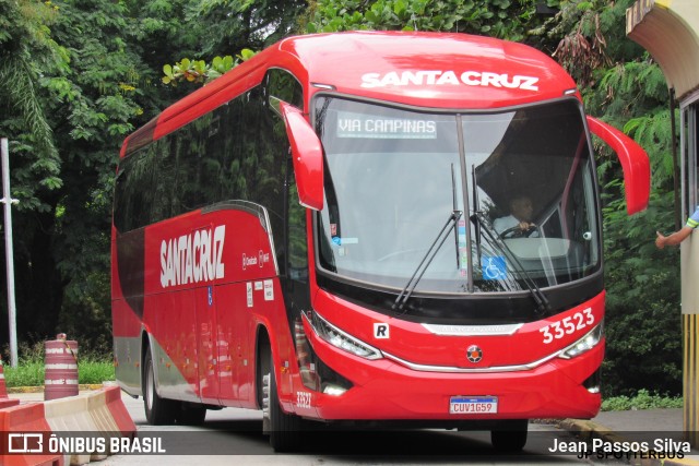 Viação Santa Cruz 33523 na cidade de São Paulo, São Paulo, Brasil, por Jean Passos Silva. Número da foto: #12111427.