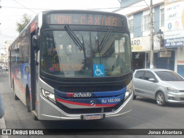 Transportes Machado RJ 162.006 na cidade de Duque de Caxias, Rio de Janeiro, Brasil, por Jonas Alcantara. Número da foto: #12109352.