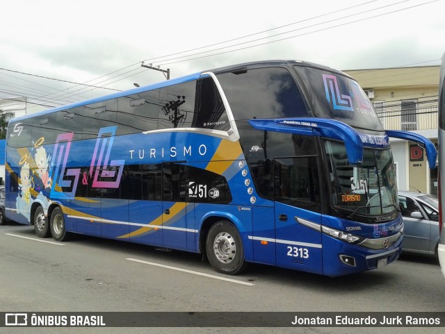 L&L Turismo 2313 na cidade de Balneário Camboriú, Santa Catarina, Brasil, por Jonatan Eduardo Jurk Ramos. Número da foto: #12110717.
