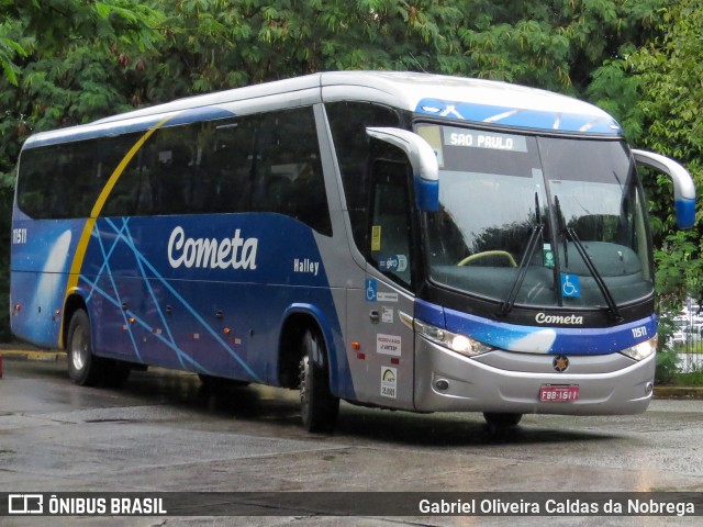 Viação Cometa 11511 na cidade de São Paulo, São Paulo, Brasil, por Gabriel Oliveira Caldas da Nobrega. Número da foto: #12110617.