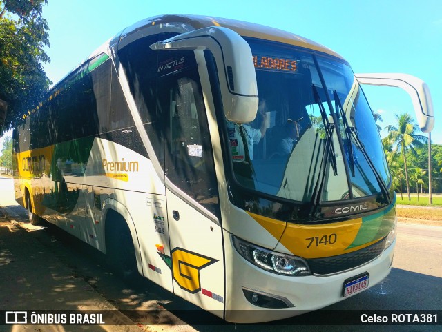 Empresa Gontijo de Transportes 7140 na cidade de Ipatinga, Minas Gerais, Brasil, por Celso ROTA381. Número da foto: #12109434.