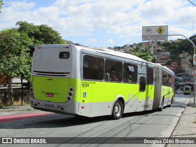 Milênio Transportes 10789 na cidade de Belo Horizonte, Minas Gerais, Brasil, por Douglas Célio Brandao. Número da foto: #12111686.