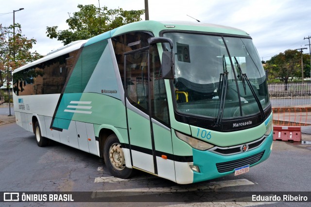 Santa Fé Transportes 106 na cidade de Belo Horizonte, Minas Gerais, Brasil, por Eduardo Ribeiro. Número da foto: #12109385.