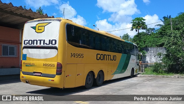 Empresa Gontijo de Transportes 14955 na cidade de Recife, Pernambuco, Brasil, por Pedro Francisco Junior. Número da foto: #12111812.
