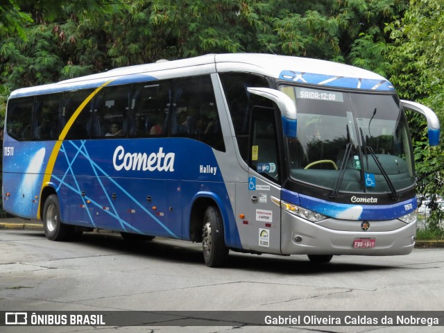 Viação Cometa 11511 na cidade de São Paulo, São Paulo, Brasil, por Gabriel Oliveira Caldas da Nobrega. Número da foto: #12110620.