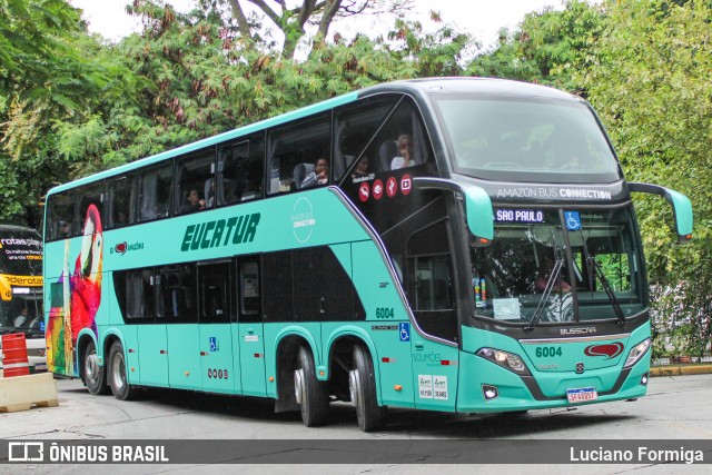Eucatur - Empresa União Cascavel de Transportes e Turismo 6004 na cidade de São Paulo, São Paulo, Brasil, por Luciano Formiga. Número da foto: #12110512.