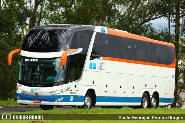 Expresso União 10316 na cidade de Resende, Rio de Janeiro, Brasil, por Paulo Henrique Pereira Borges. Número da foto: #12109745.