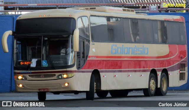 Auto Viação Goianésia 140003-8 na cidade de Goiânia, Goiás, Brasil, por Carlos Júnior. Número da foto: #12112107.