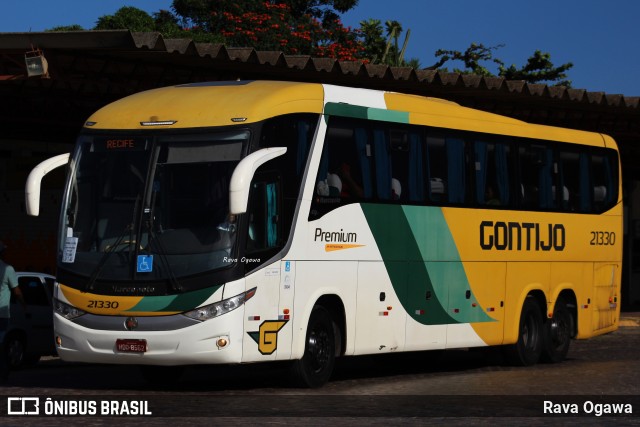 Empresa Gontijo de Transportes 21330 na cidade de Vitória da Conquista, Bahia, Brasil, por Rava Ogawa. Número da foto: #12113706.