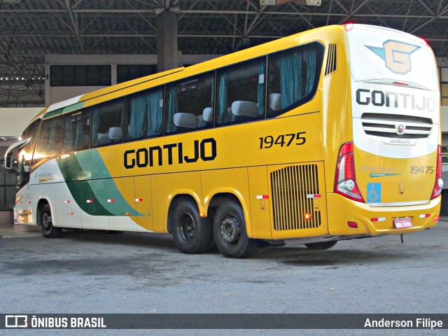Empresa Gontijo de Transportes 19475 na cidade de Varginha, Minas Gerais, Brasil, por Anderson Filipe. Número da foto: #12111925.