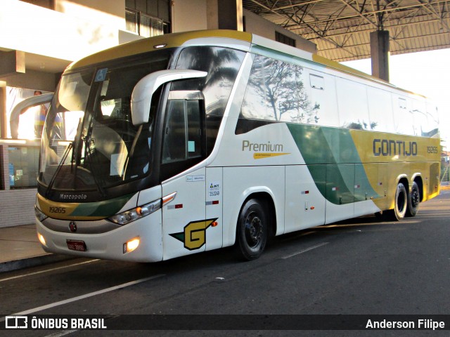 Empresa Gontijo de Transportes 19265 na cidade de Varginha, Minas Gerais, Brasil, por Anderson Filipe. Número da foto: #12111916.