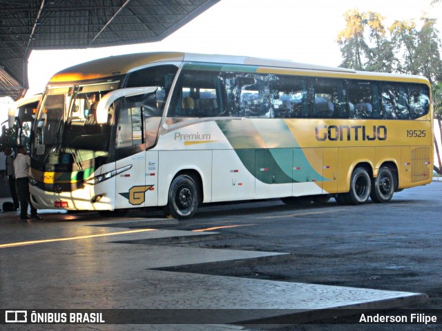 Empresa Gontijo de Transportes 19525 na cidade de Varginha, Minas Gerais, Brasil, por Anderson Filipe. Número da foto: #12111897.
