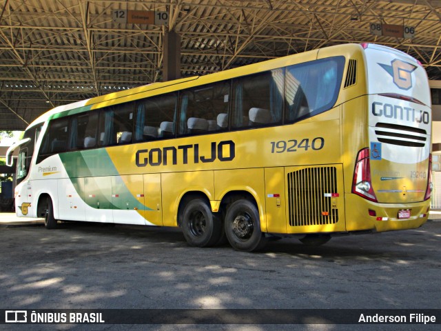 Empresa Gontijo de Transportes 19240 na cidade de Varginha, Minas Gerais, Brasil, por Anderson Filipe. Número da foto: #12111932.
