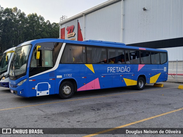 Fretadão Rental 11702 na cidade de Cajamar, São Paulo, Brasil, por Douglas Nelson de Oliveira. Número da foto: #12113168.