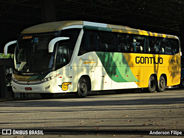Empresa Gontijo de Transportes 19415 na cidade de Varginha, Minas Gerais, Brasil, por Anderson Filipe. Número da foto: #12111943.