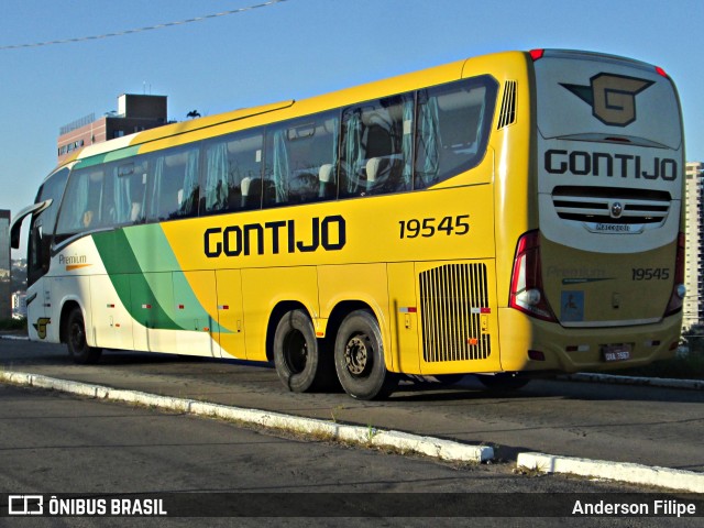 Empresa Gontijo de Transportes 19545 na cidade de Varginha, Minas Gerais, Brasil, por Anderson Filipe. Número da foto: #12111924.
