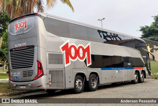 Auto Viação 1001 RJ 108.590 na cidade de Campos dos Goytacazes, Rio de Janeiro, Brasil, por Anderson Pessanha. Número da foto: #12112738.